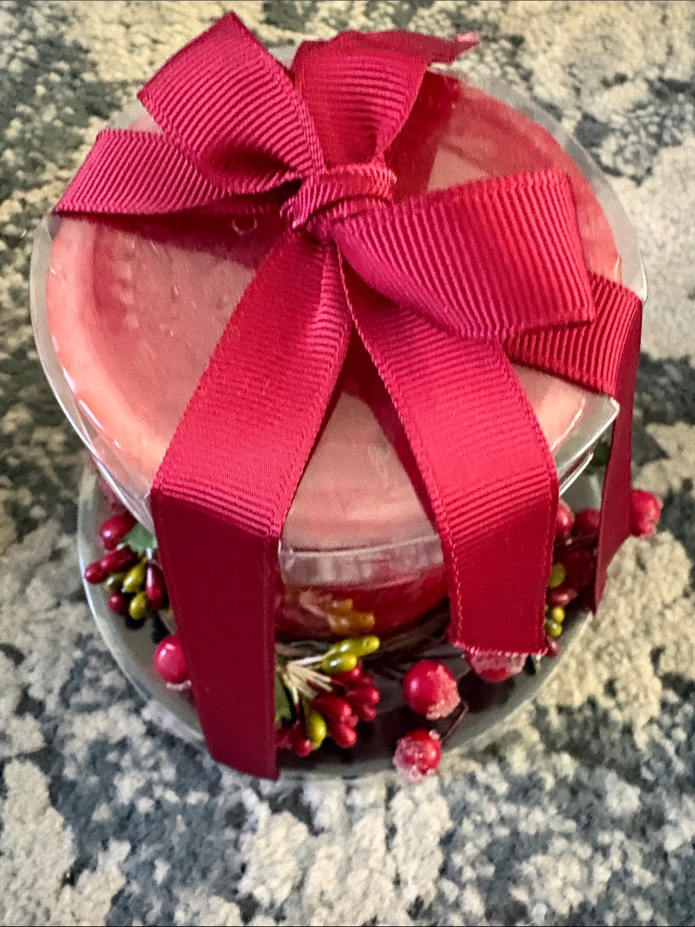 Pier 1 imports, apple cinnamon candle, gift set - Picture 3 of 4